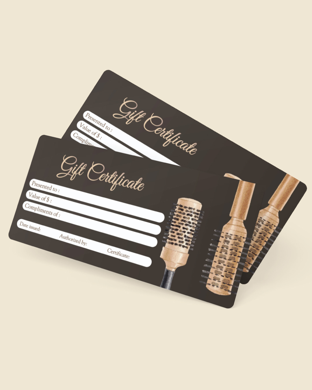 Combs Hair Gift Certificate AP Printing - Combs Hair Gift Certificate - Custom Printing Services