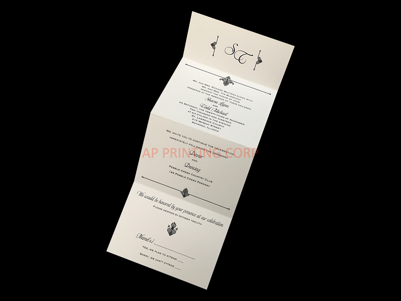 Simply Perfect Seal & Send [CC-04] Pocket & Folder Invitation