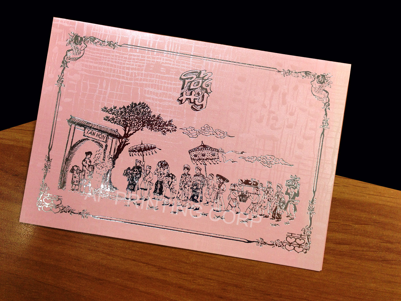 RD8-HT-S [V-L-01] Rose Silver Serenity Wedding Entourage