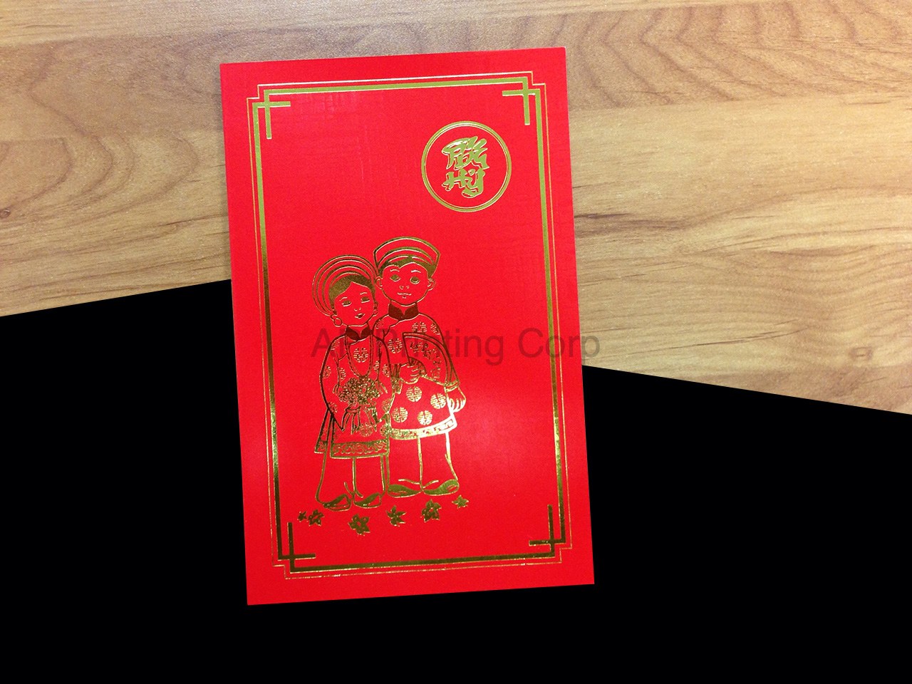 DR2-DT-V [V-L-02] Tranquil Vows Bride & Groom Wedding Invitation