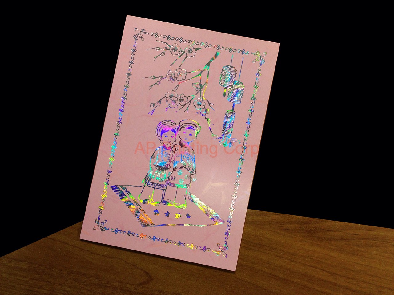 DRCM-RPD2-RF [V-L-02] Rose Petal Harmony Bride & Groom Wedding Invitation