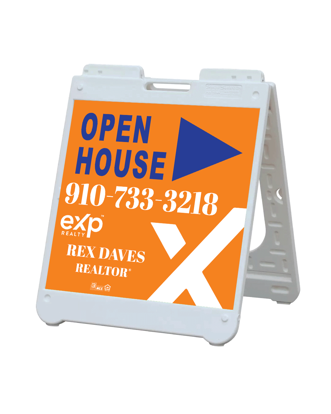 Exp Realty Minimalist A-Frame Sign 24x24