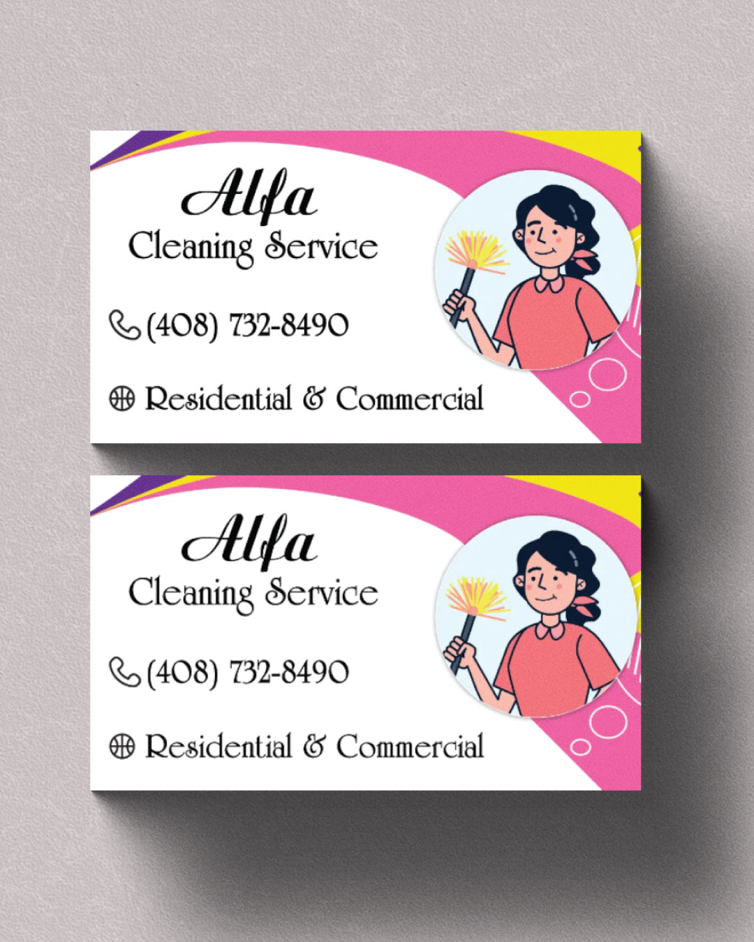 Fresh Spark Service Standard Business Cards AP Printing - Fresh Spark Service Standard Business Cards - Custom Printing Services