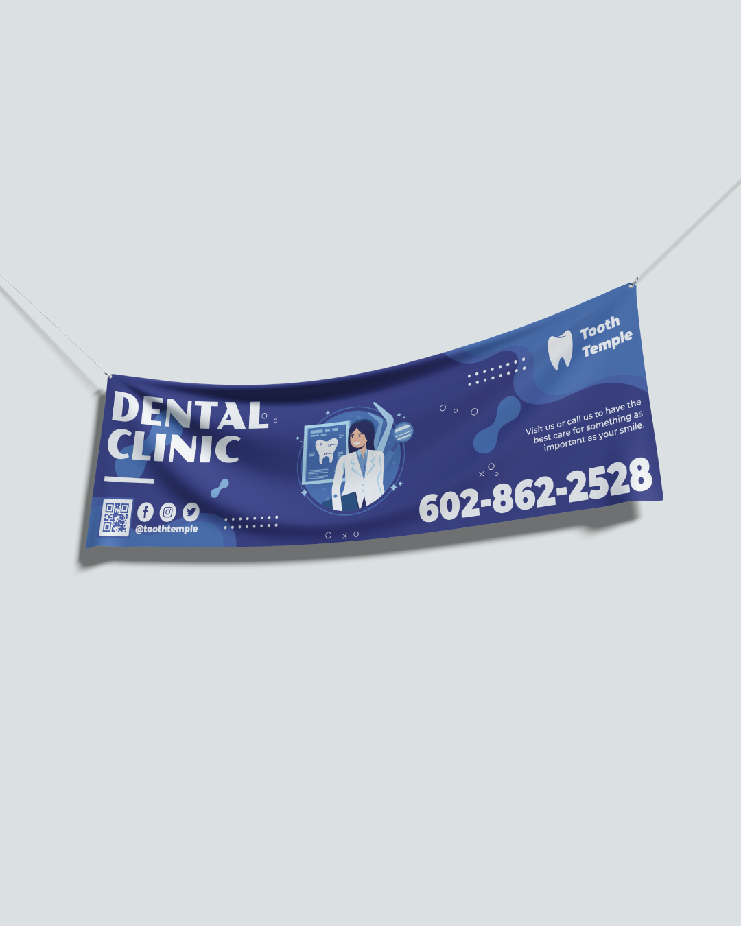 White Dots Banners AP Printing - White Dots Banners - Custom Printing Services