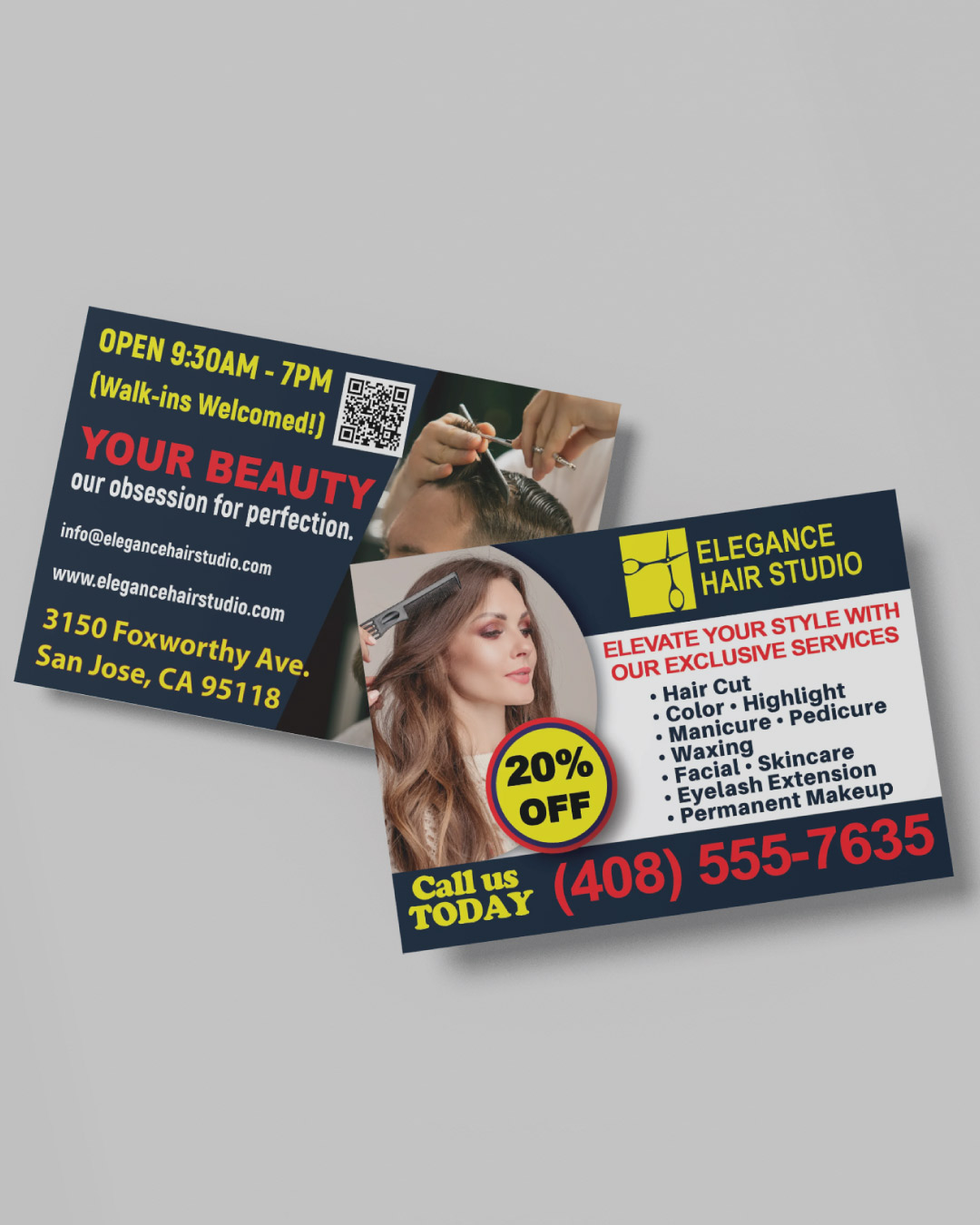Crimson Gold Impact Postcards AP Printing - Crimson Gold Impact Postcards - Custom Printing Services