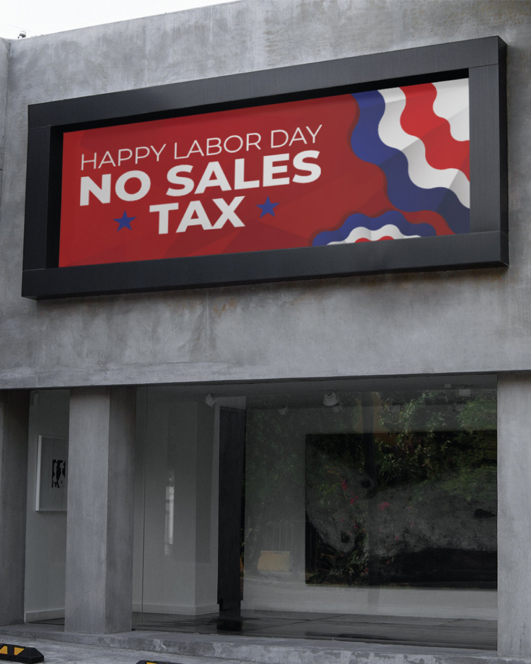 Patriot Labor Day 13oz. Standard Vinyl Banner