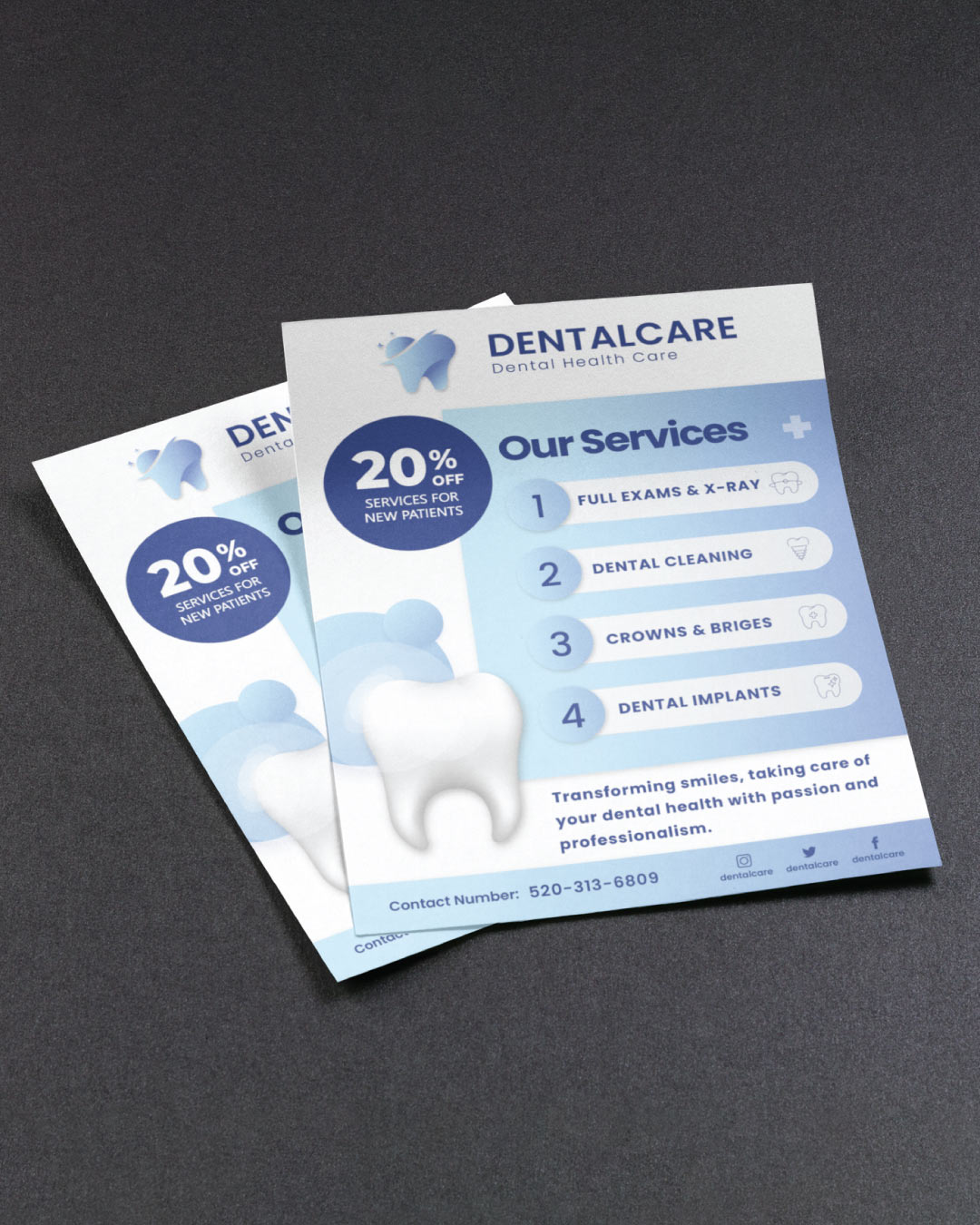 Gradient Circles Flyers