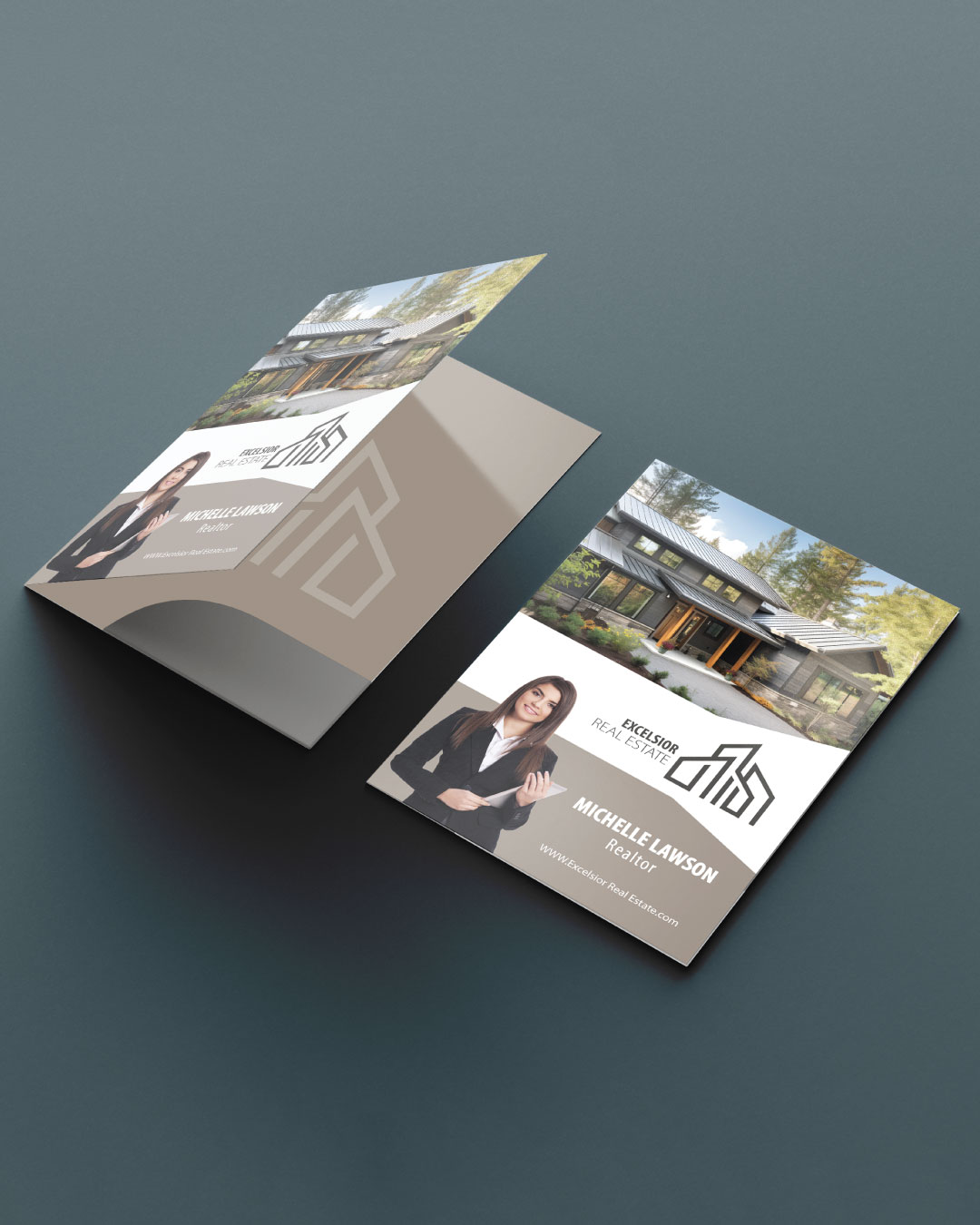 Monochrome Design Presentation Folders