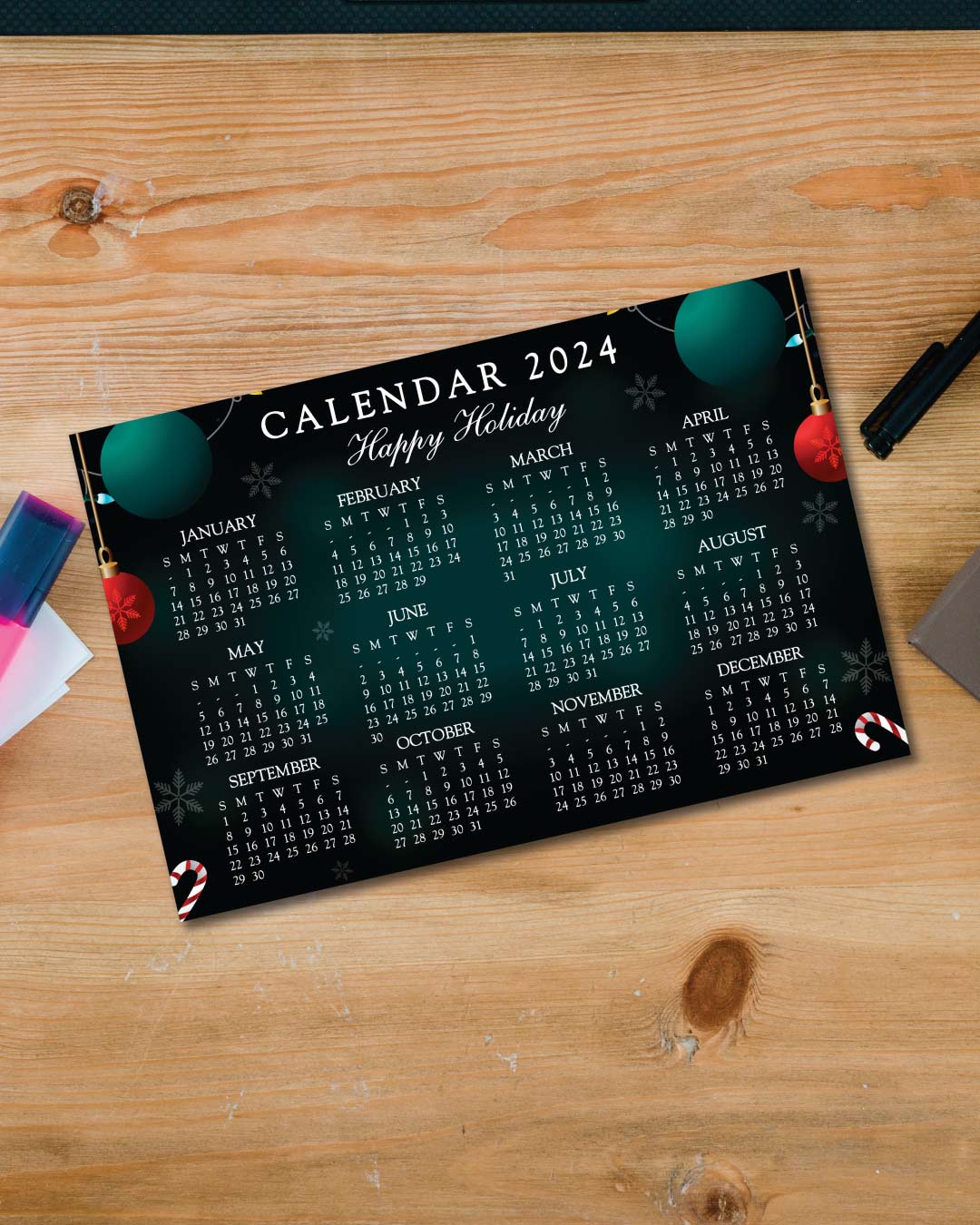 Sophisticated Dark to Light Green