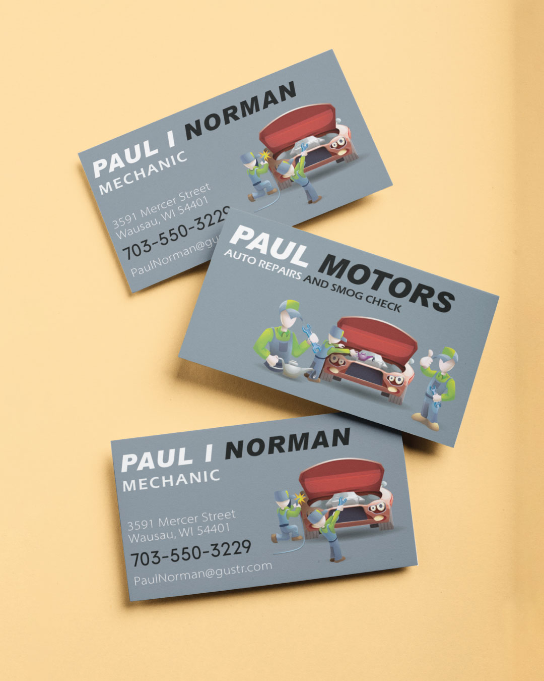 Standard Business Cards