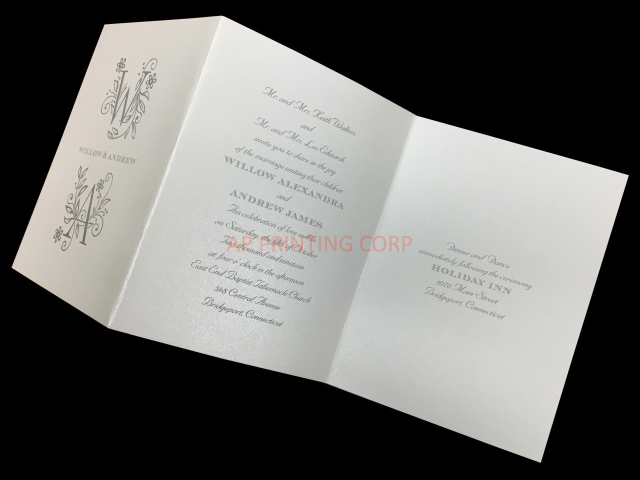 Love Grows [CC-15] Pocket & Folder Invitation