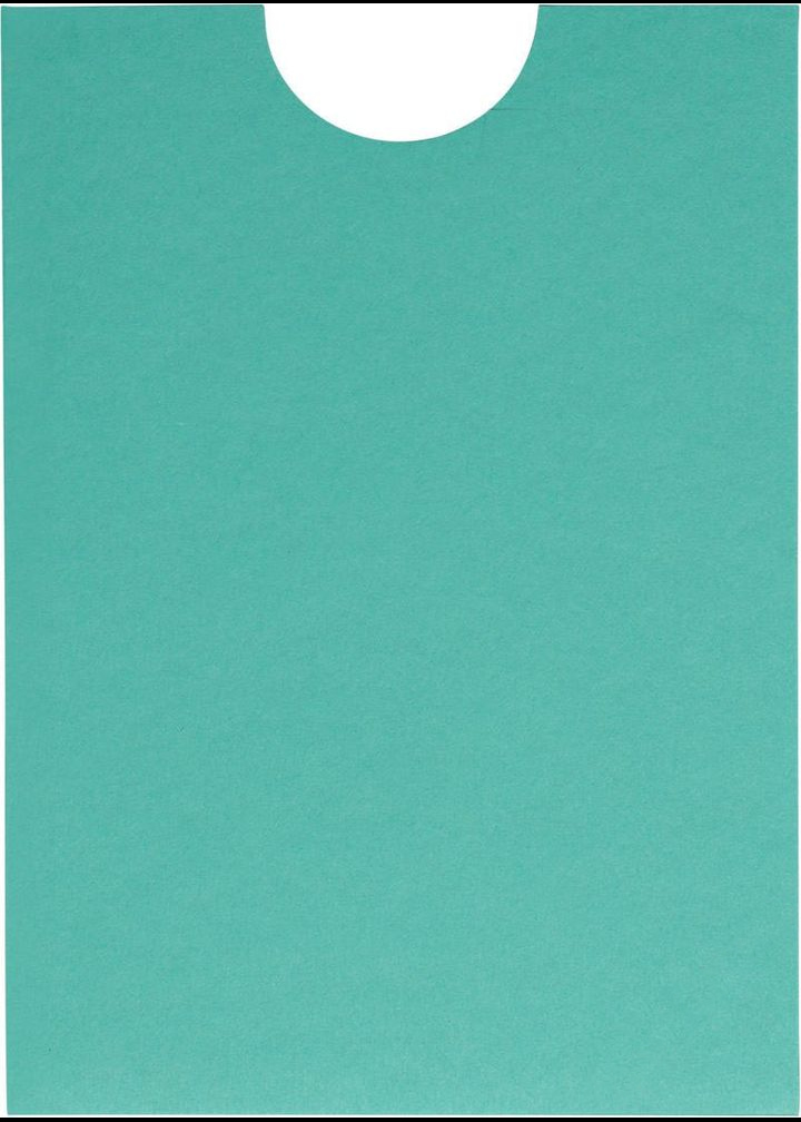 Tiffany Blue Solid Sleeve, 5" x 7" Pocket & Folder Invitation