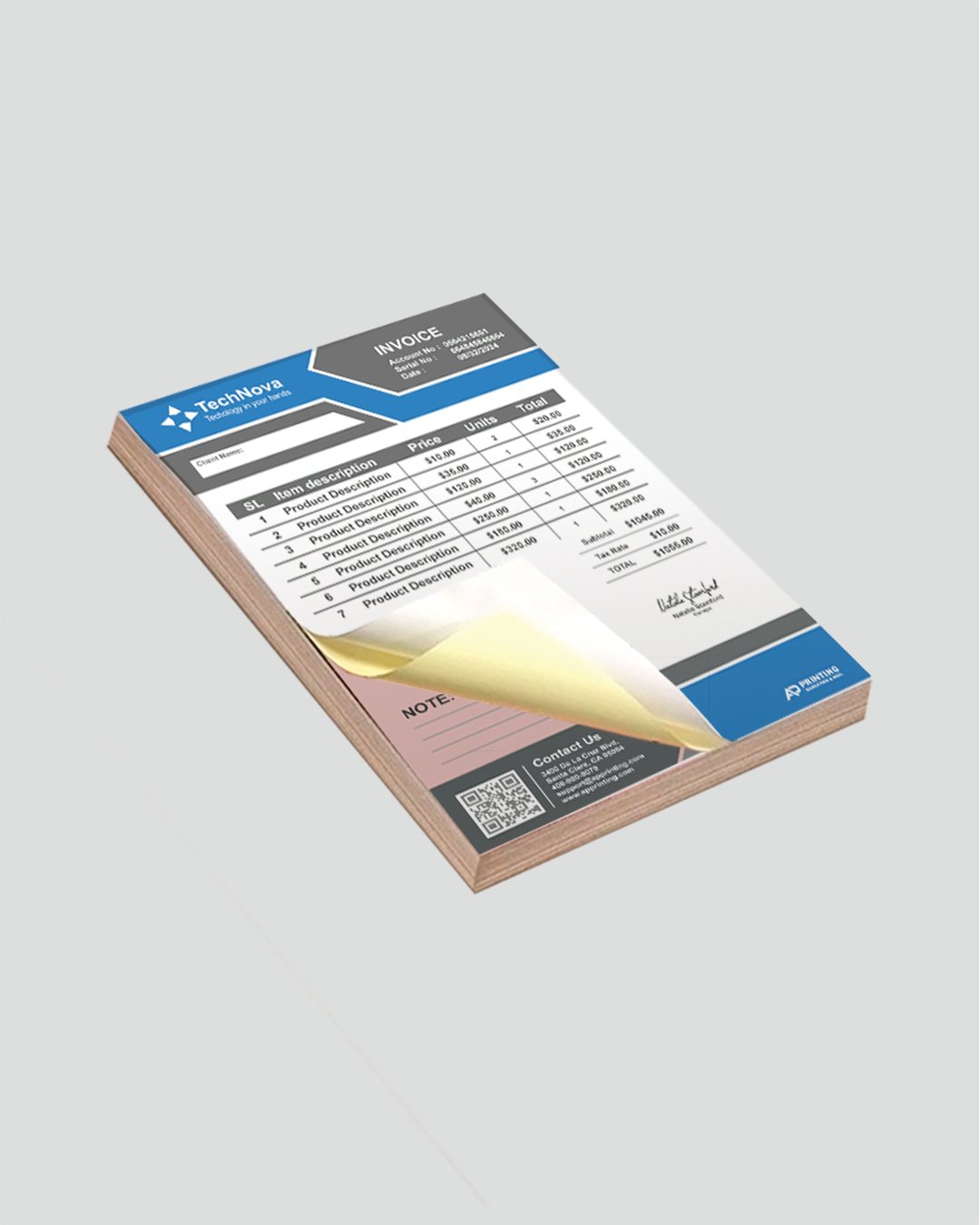 Tech Carbonless Form