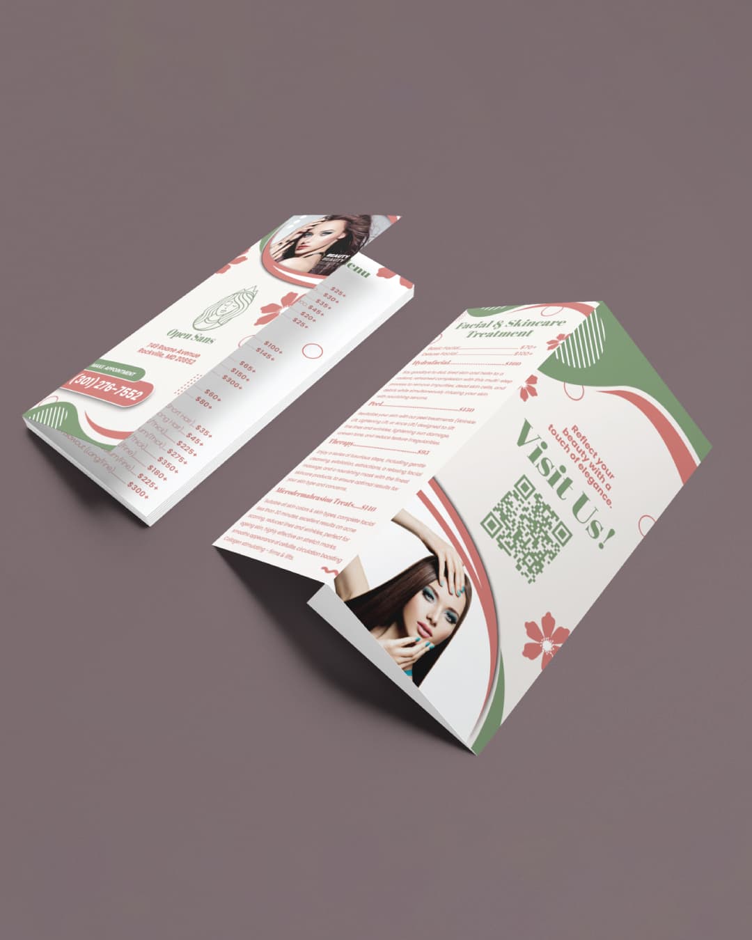 Two Beatiful Colors Brochure AP Printing - Two Beatiful Colors Brochure - Custom Printing Services