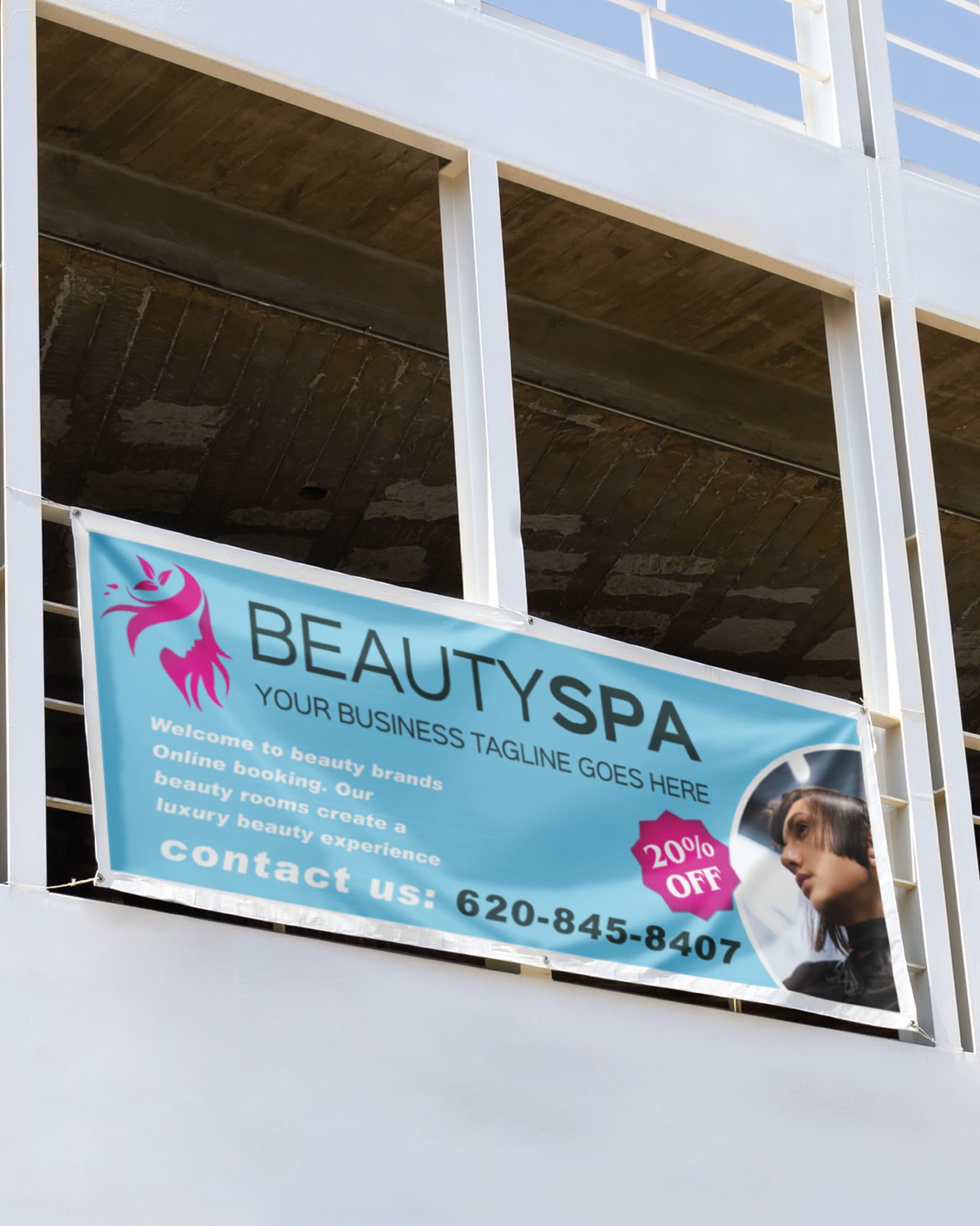 Blue Sky 13oz. Standard Vinyl Banner