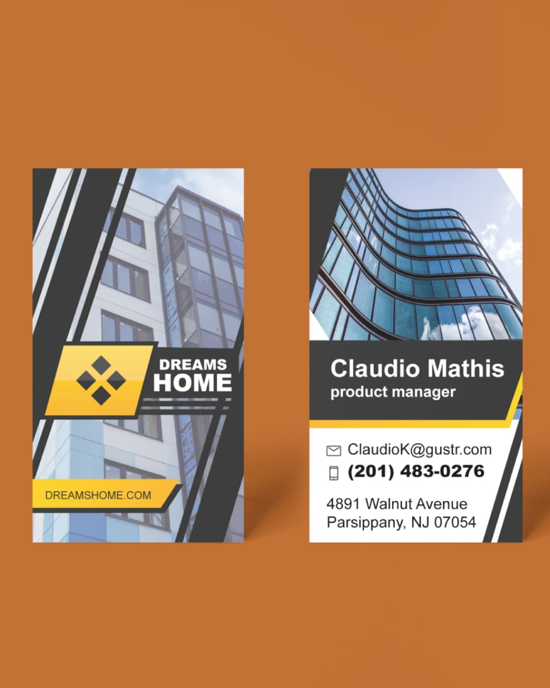 Abstract Standard Business Cards