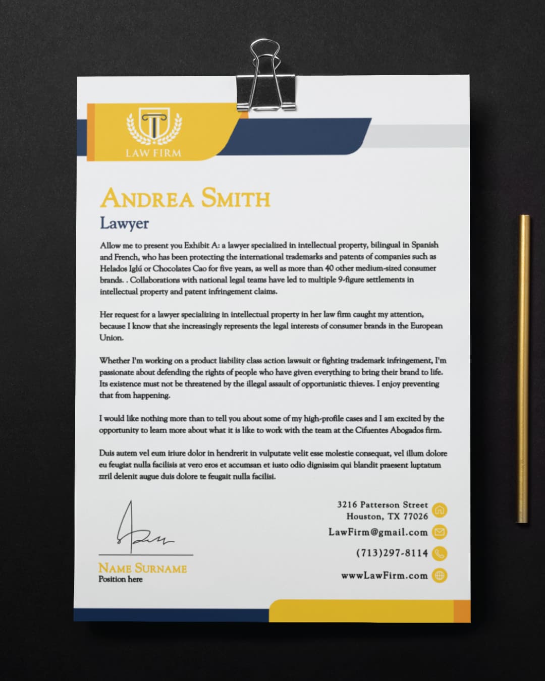 Letterhead