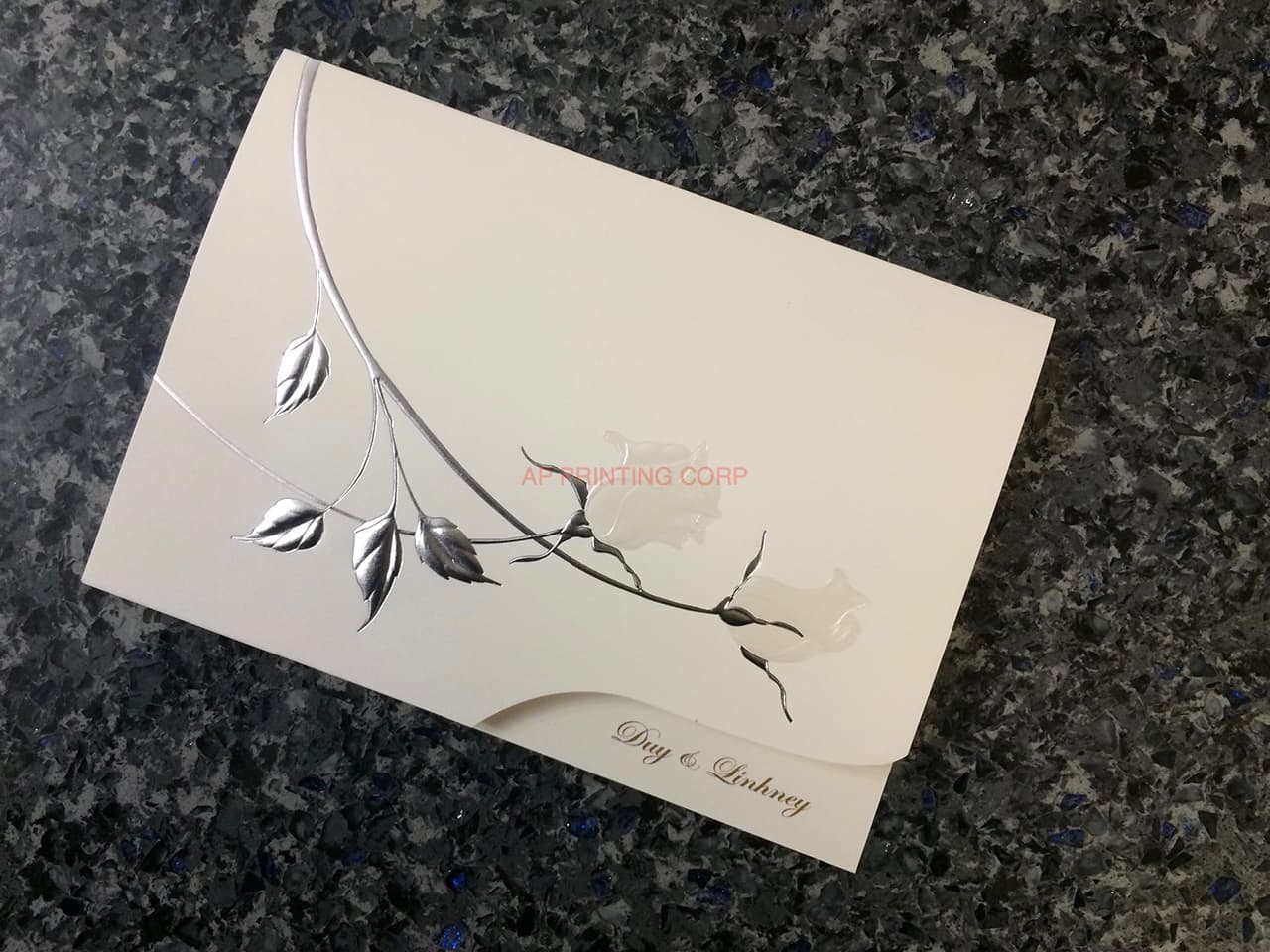 ART-41009 [I-11] Charming Bellflowers Wedding Invitation