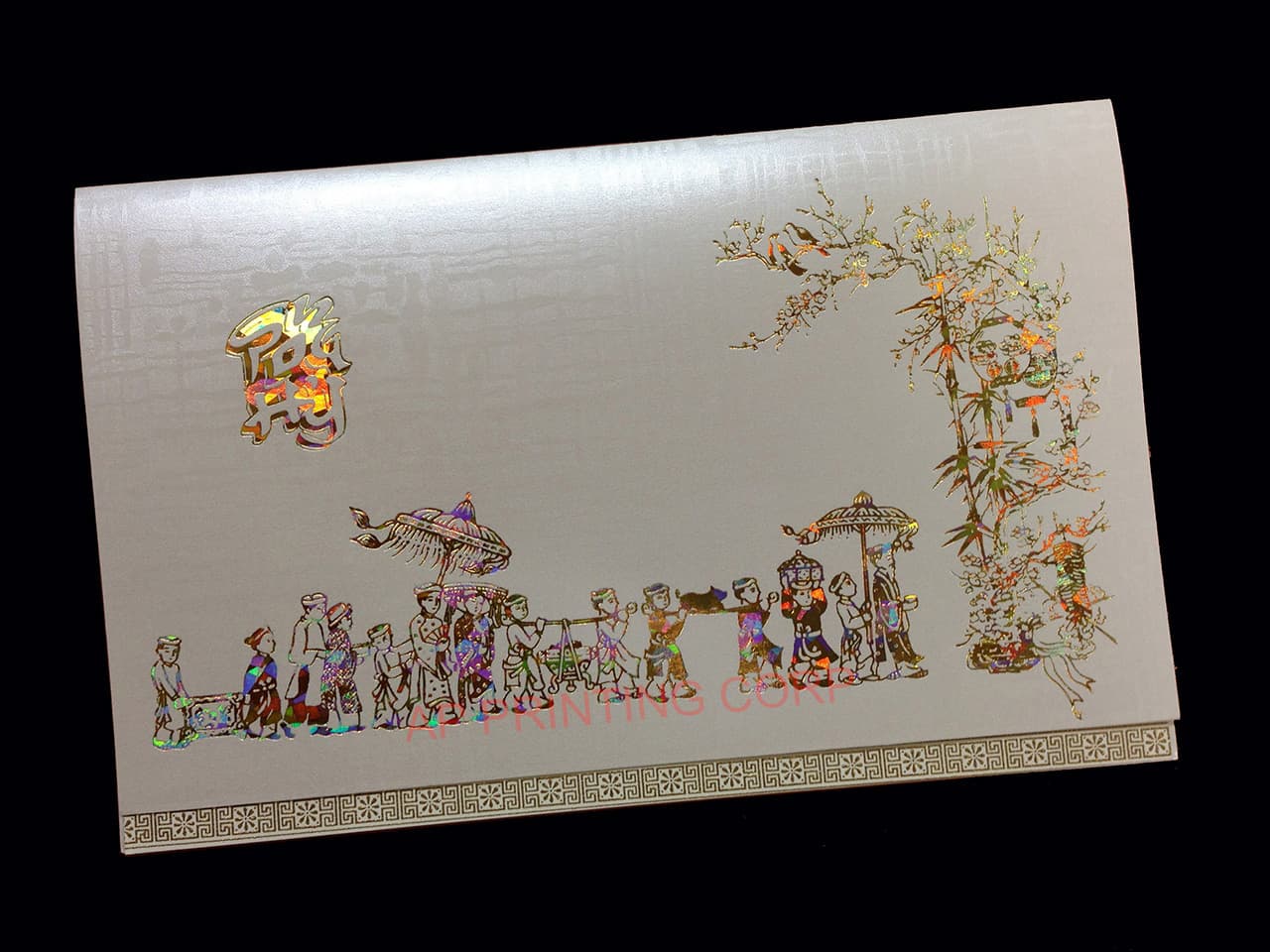 AP Printing - RDDP-TT-V2-HB [V-L-02] Ivory Opulence Wedding Entourage - Custom Printing Services