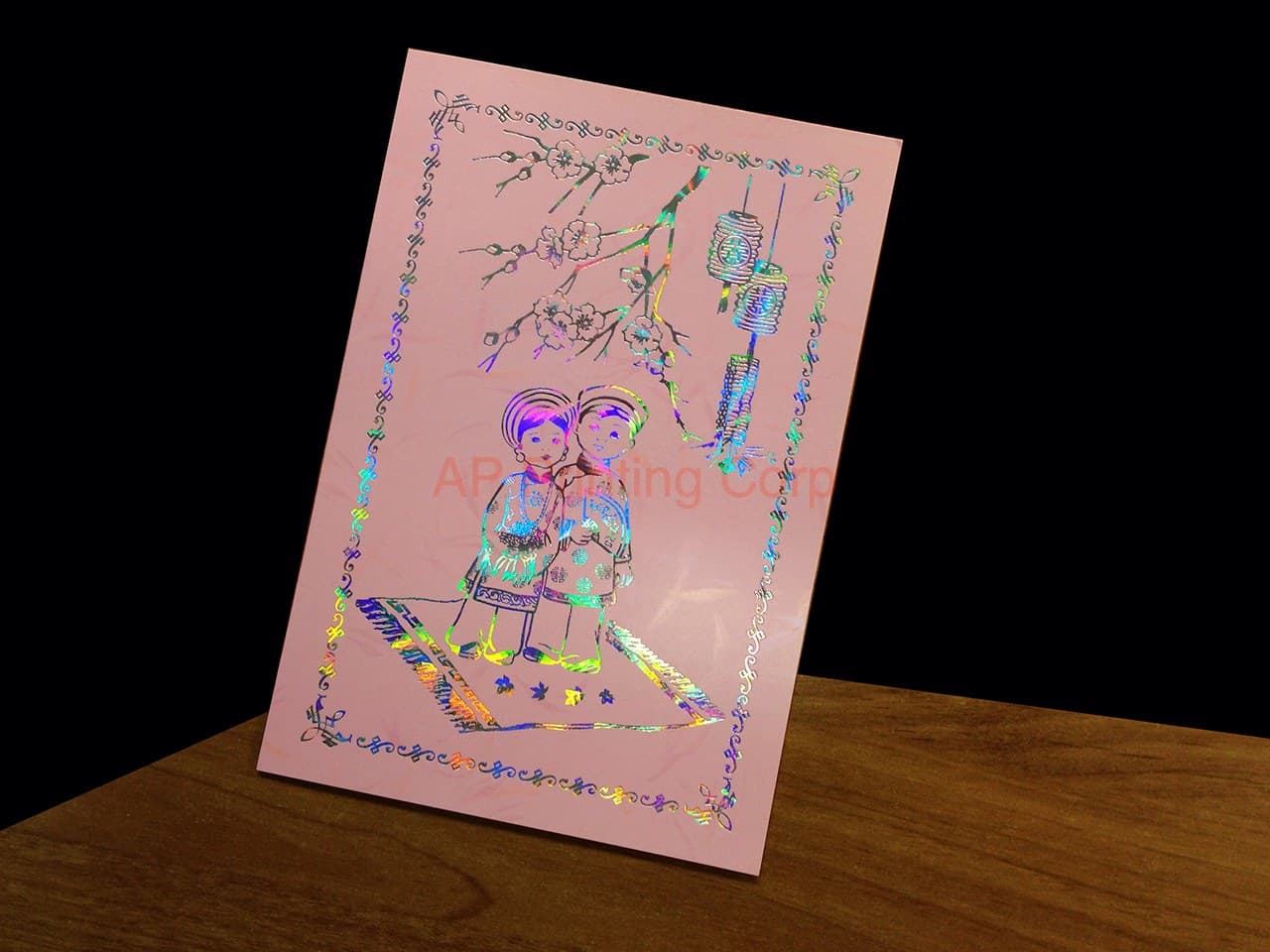 DRCM-RPD2-RF [V-L-02] Rose Petal Harmony Bride & Groom Wedding Invitation