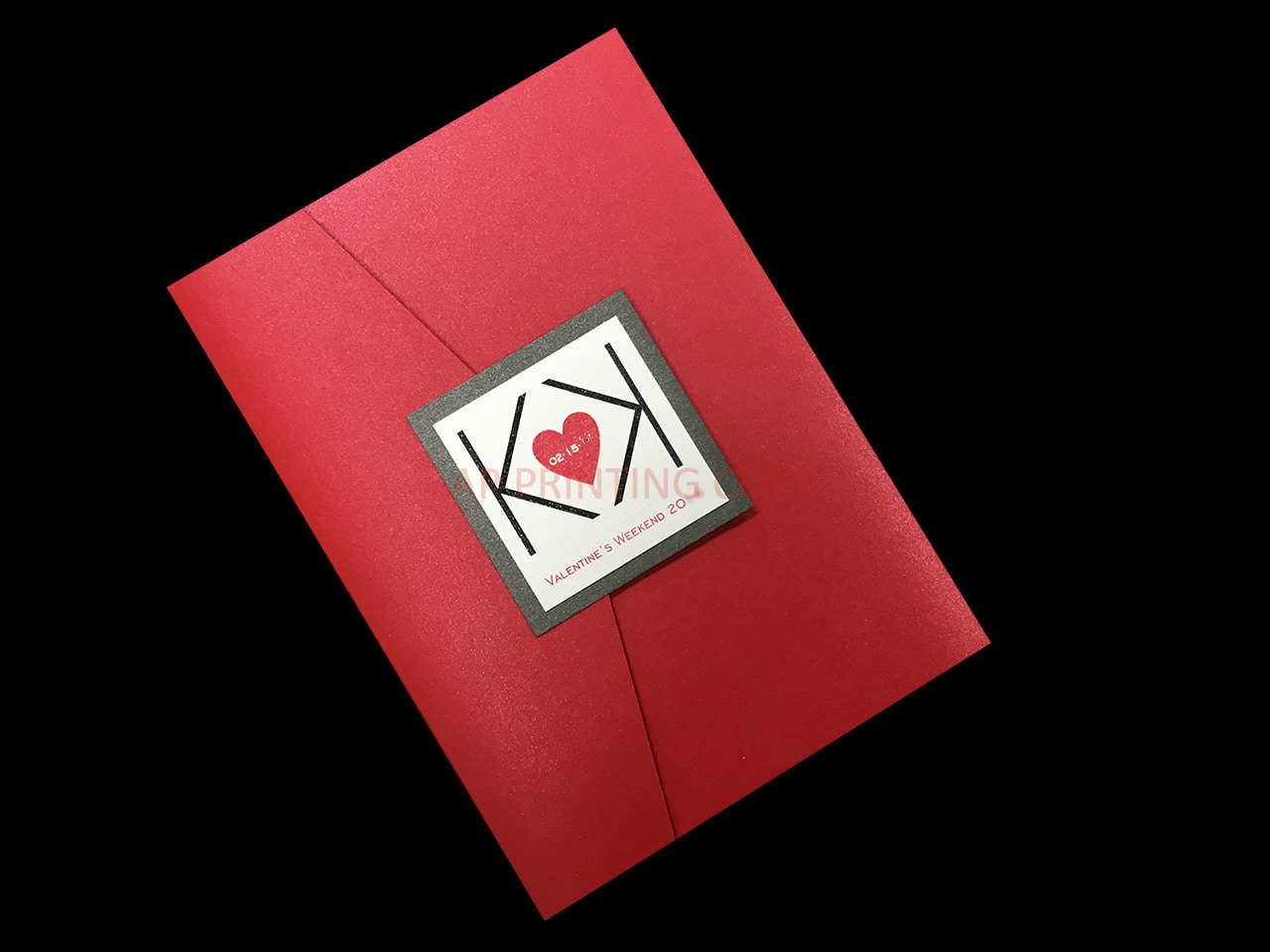 PAL-BL-57-MMM Jupiter, Ionised, Crystal Pocket & Folder Invitation