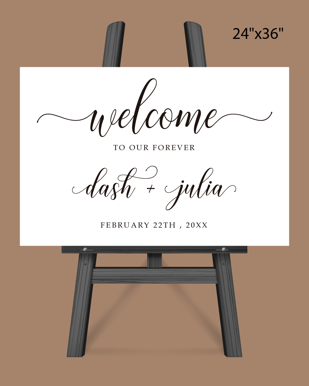 Bozek Classic Welcome Sign