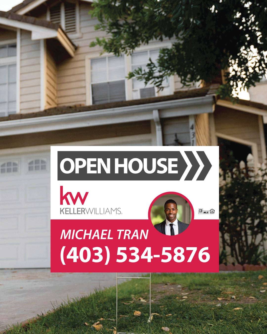 Keller Williams Realty Crimson Heights Yard Sign