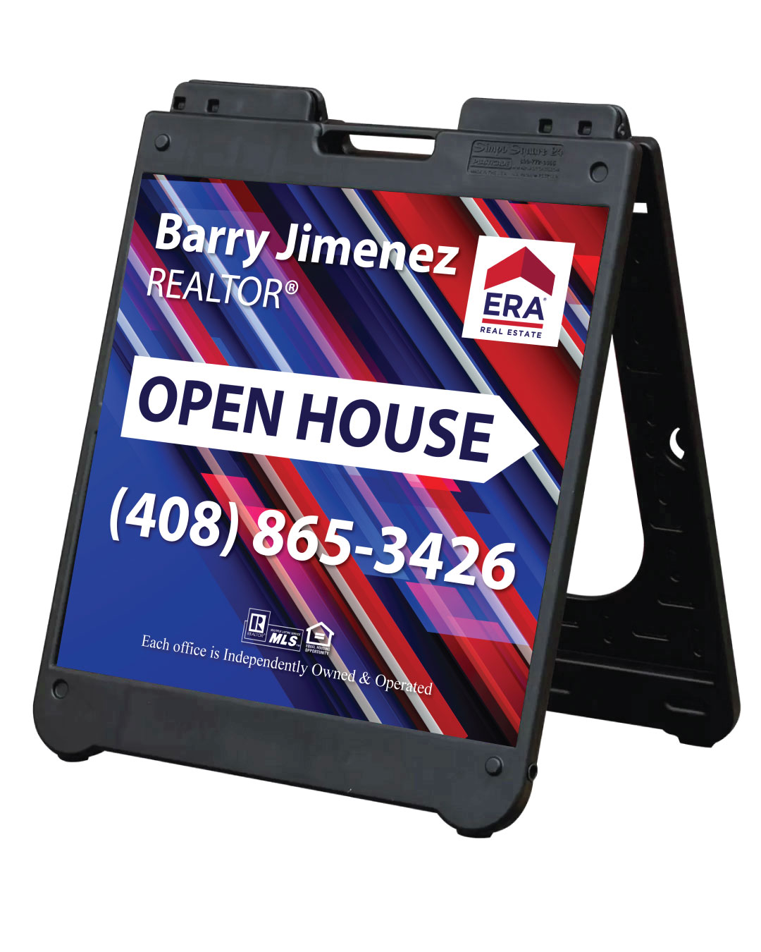 ERA Vibrant Blue A-Frame Sign 24x24