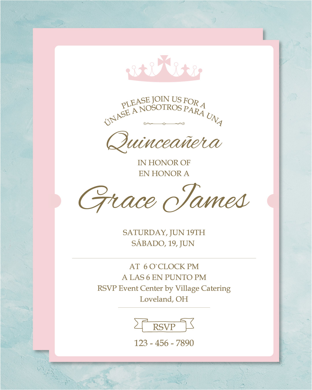 Beautiful Pink Crown