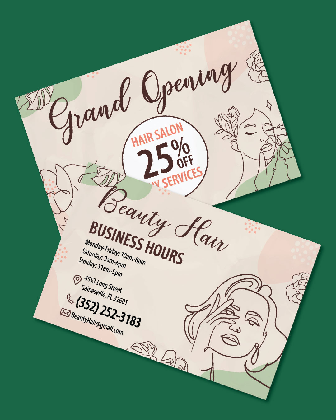 Beautiful Silhouettes Decoration Postcards