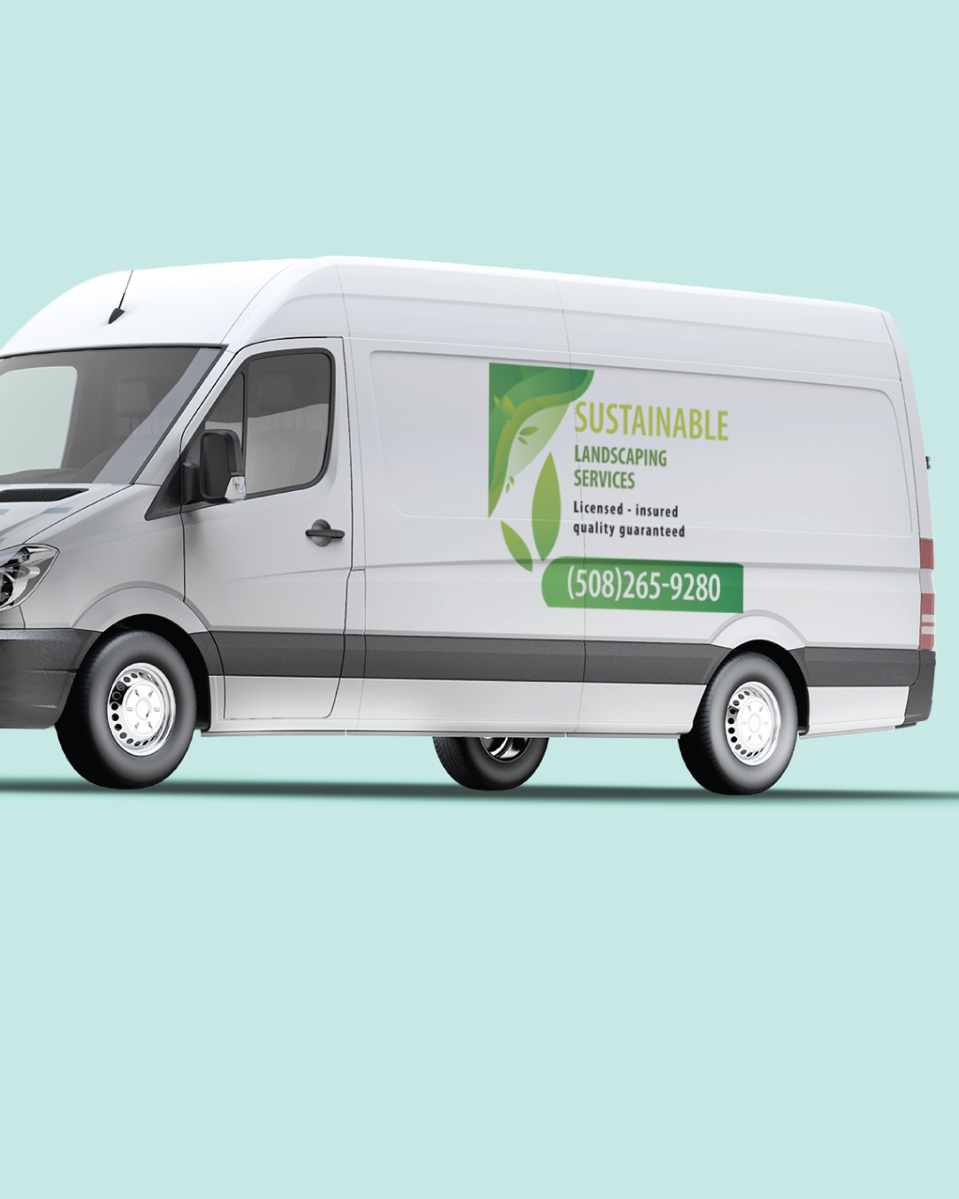 Green Leaves Car Magnets