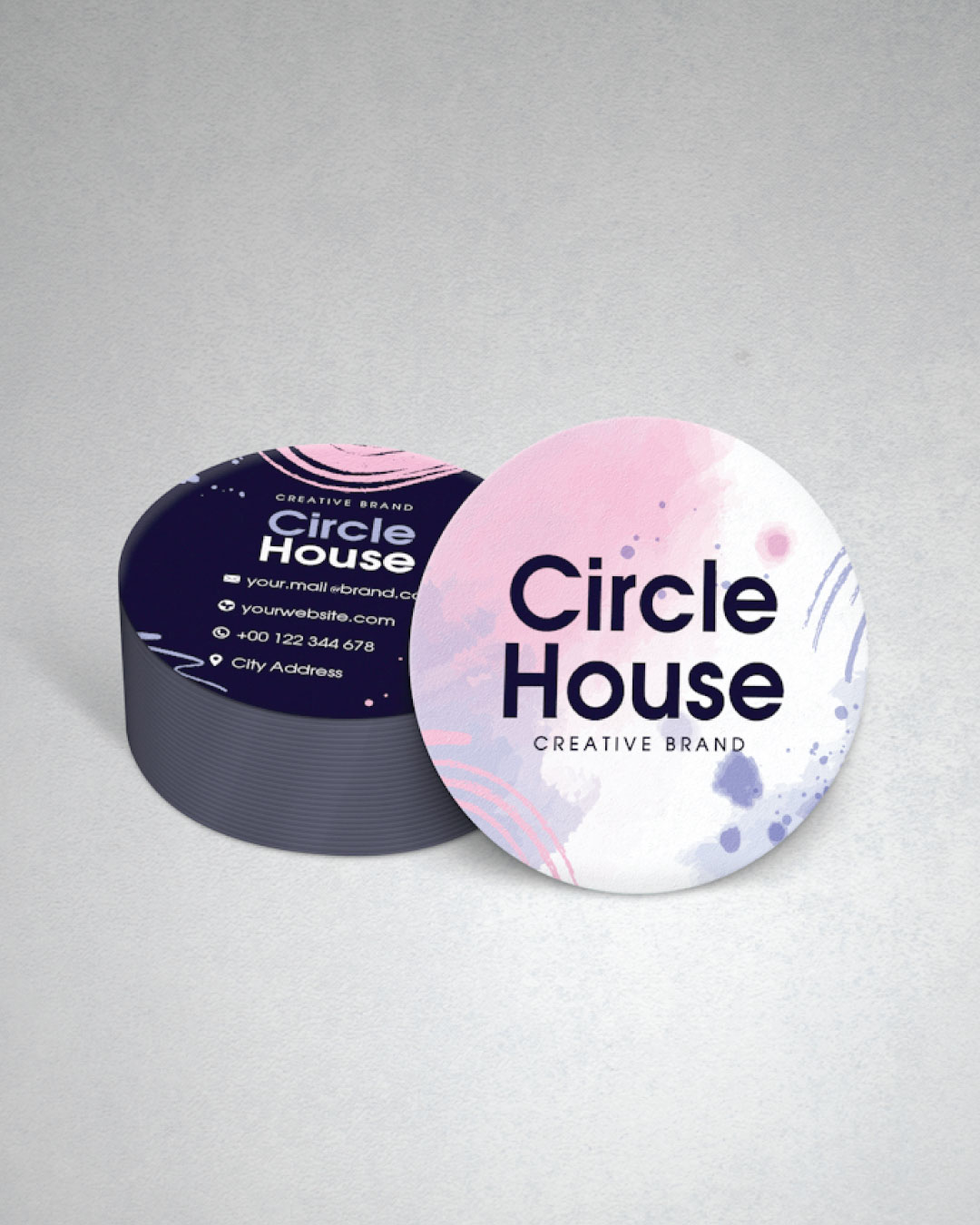 Circle Business Cards