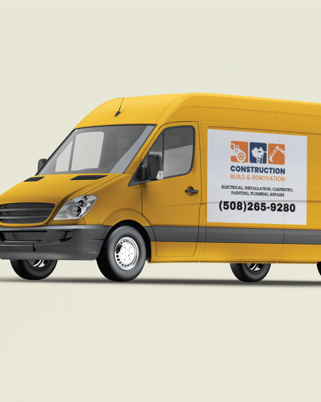 Construction Machinery Car Magnets