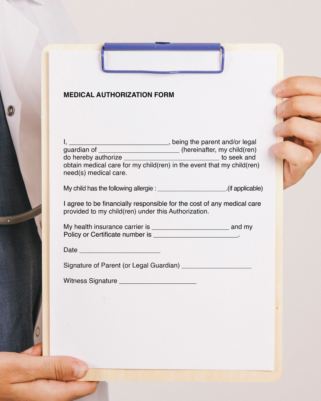 Medical Authorization Form AP Printing - Medical Authorization Form - Custom Printing Services