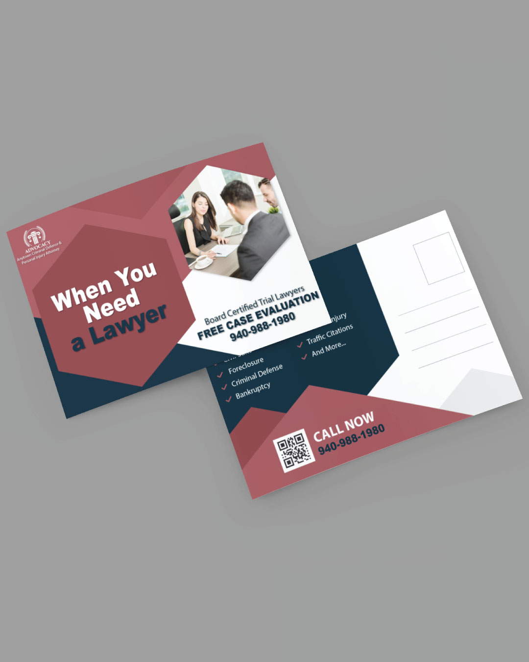 Red Brick Postcards AP Printing - Red Brick Postcards - Custom Printing Services