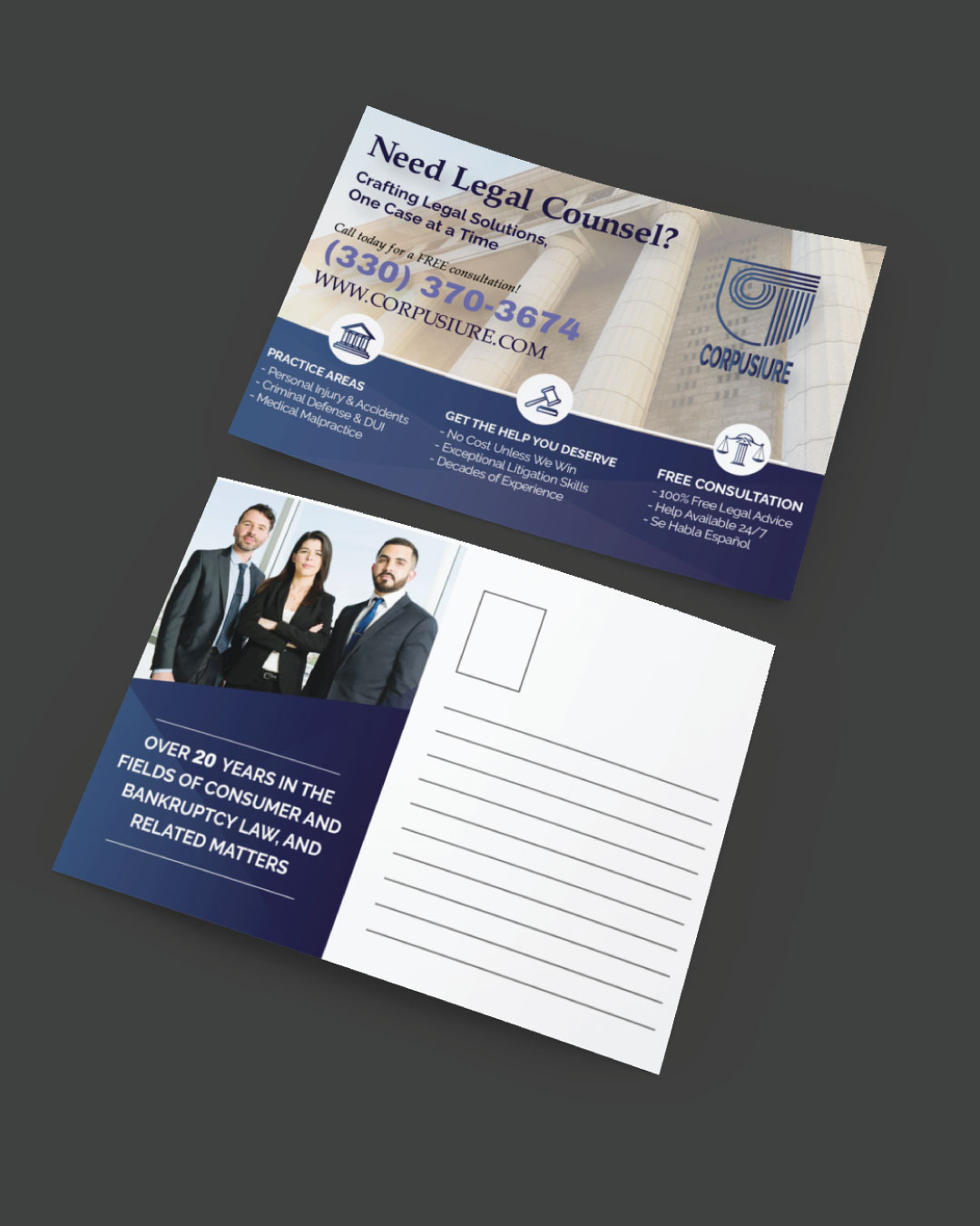 Various Blues Postcards