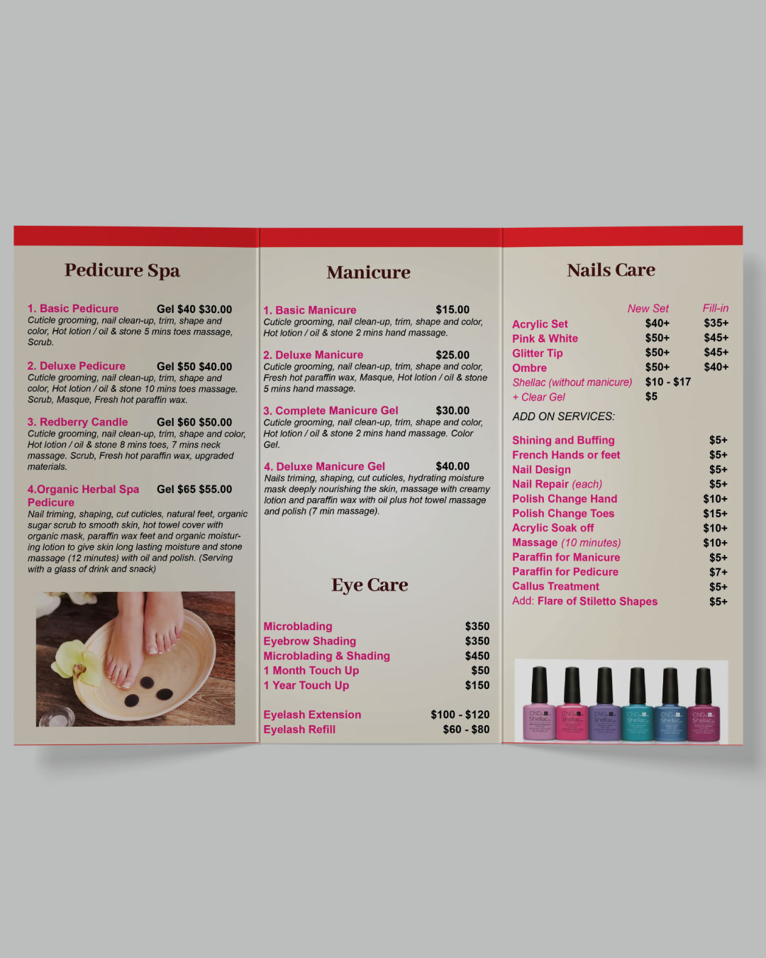 Velvet Touch Brochure AP Printing - Velvet Touch Brochure - Custom Printing Services