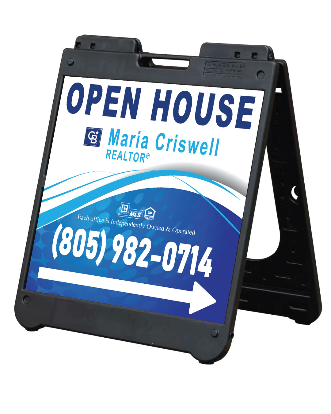 Coldwell Banker Beautiful A-Frame Sign 24x24