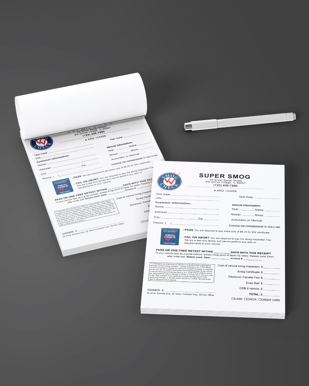 Modern Carbonless Forms (Invoice)