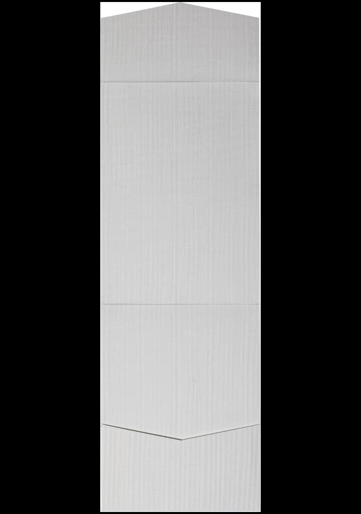 Classic Gray Linen Pocket & Folder Invitation Card, A7 Cascade