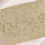 Ivory Lace Vine Laser Cut Wedding Invitation
