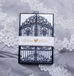 Laser Cut Template JP2 Wedding Invitation