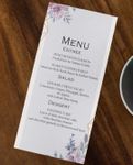 Power of Details Wedding Menu Cards