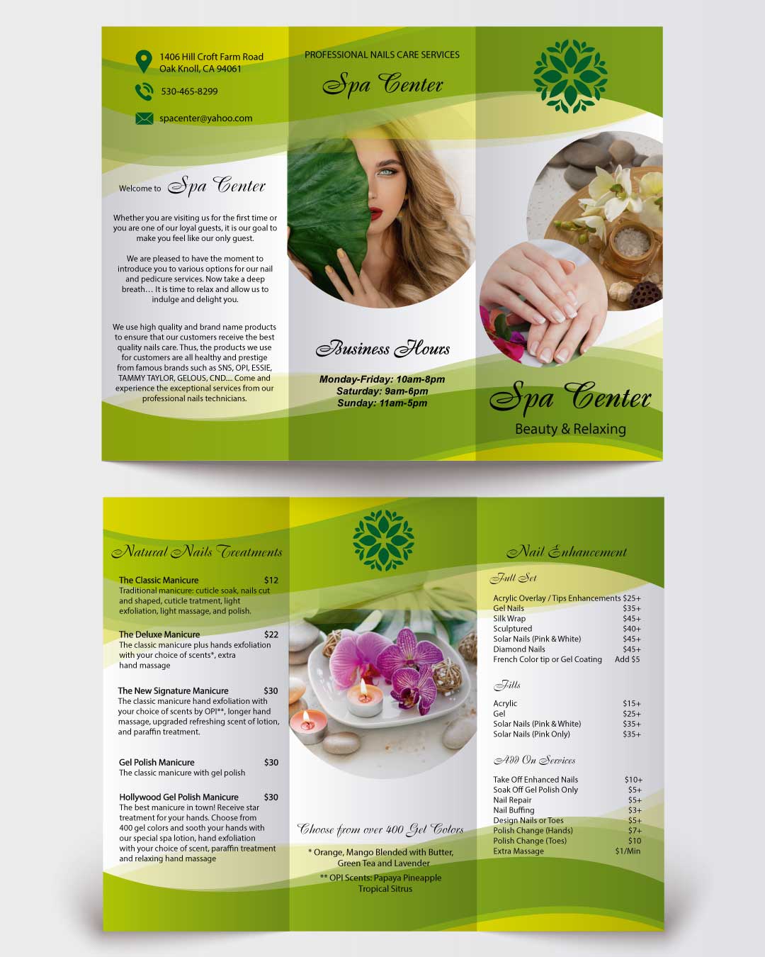 Green Nature Spa Center Brochure