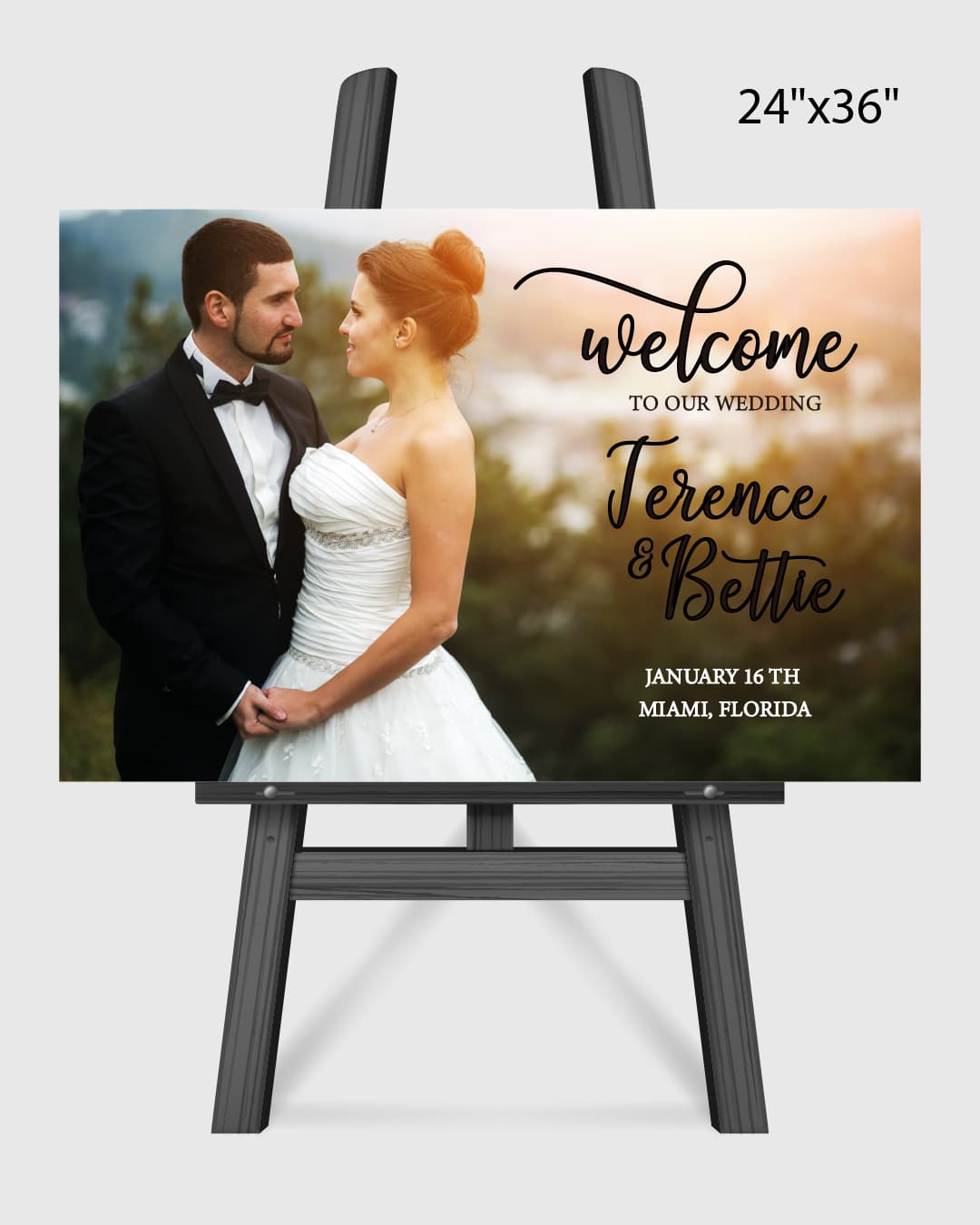 Simple Photography Welcome Sign