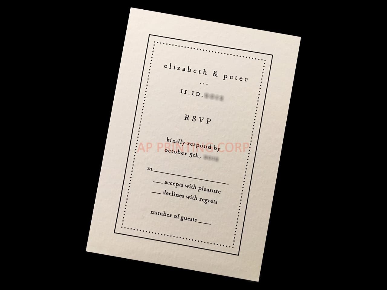 Burgundy Rose Laser Cut Wrap Wedding Invitation