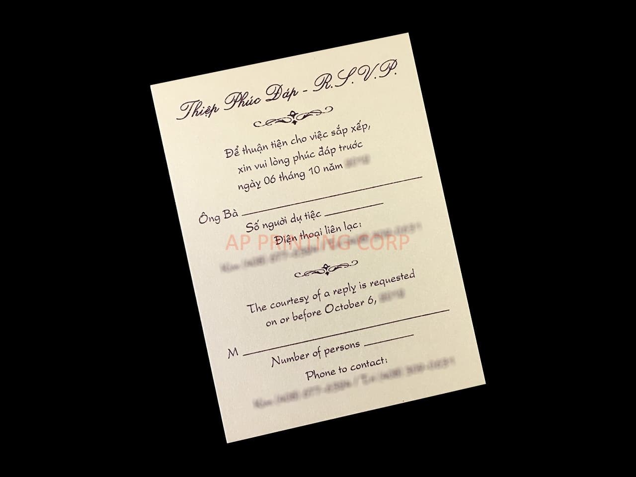 Glittery Lace Laser Cut Pocket Wedding Invitation