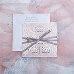 Gorgeous Lace Laser Cut Wedding Invitation