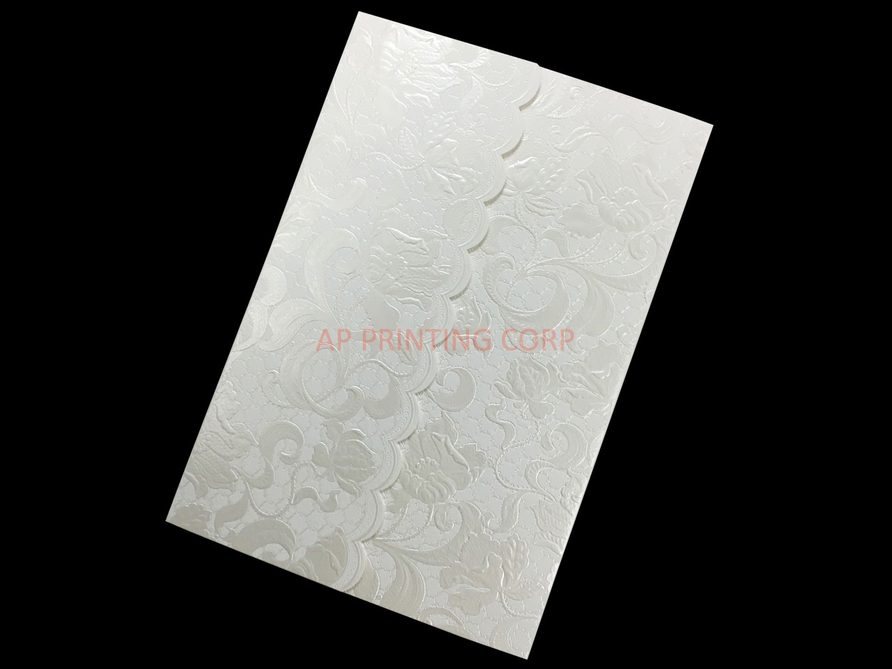 Symphony of Lace [CC-50] Fancy Luxury Wedding Invitation