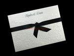 Wrapped in Love [CC-80] Fancy Luxury Wedding Invitation